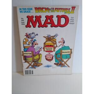 MAD Magazine #295 Mad Comic Book June 1990 Back to the Future II Movie Satire